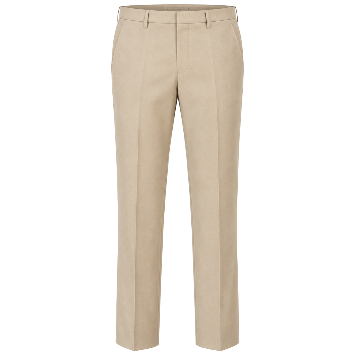 The Kensington Beige Tailored Trousers | DRENVOSSK