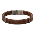 The Kensington Brown Suede Bracelet | DRENVOSSK