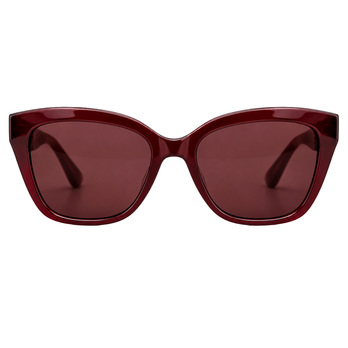 The Kensington Burgundy Sunglasses | DRENVOSSK